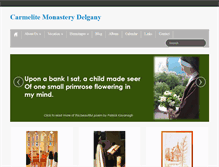 Tablet Screenshot of carmelitemonasterydelgany.ie